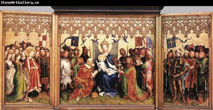 Stefan Lochner Altarpiece of the Patron Saints of Cologne